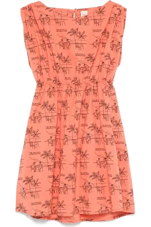 The Animals Observatory Graphic-print dress