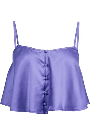 FLEUR DU MAL Luxe Flutter camisole top