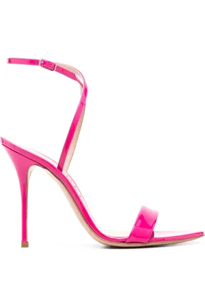 Casadei Scarlet Tiffany 100mm leather sandals