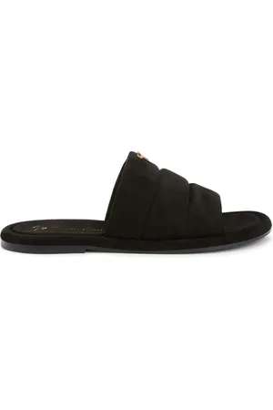 Giuseppe Zanotti Harmande quilted suede slides