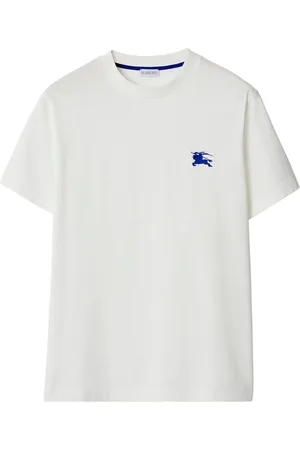 Burberry EKD-embroidered cotton T-shirt