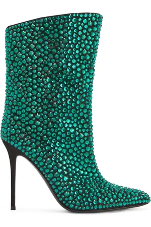 Giuseppe Zanotti Merissa crystal-embellished boots