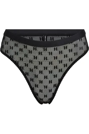 Karl Lagerfeld Monogram-mesh briefs