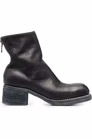 GUIDI Zip-up ankle boots