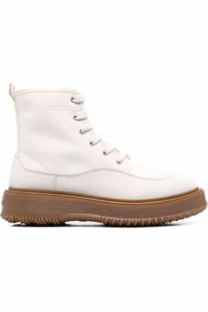 Hogan Lace-up leather boots