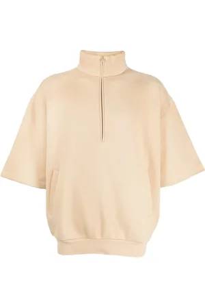FEAR OF GOD Drop-shoulder half-zip shirt