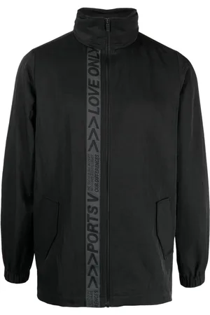 Ports V Stand-up collar lightweight jacket