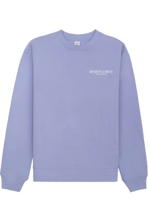 Sporty & Rich Cuffed crew neck sweatshirt