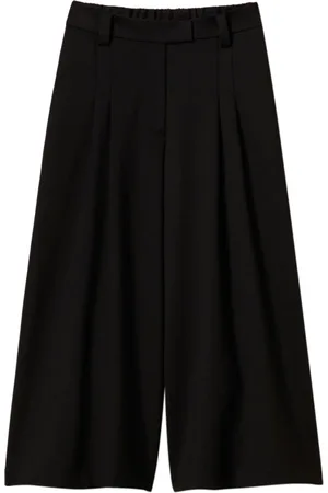 Twin-Set High-waisted cropped trousers