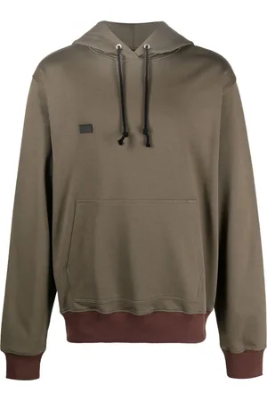 Helmut Lang Drawstring logo-print hoodie
