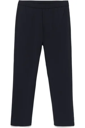 BARENA Virgin-wool straight-leg trousers