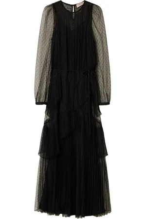 Twin-Set Tulle maxi dress