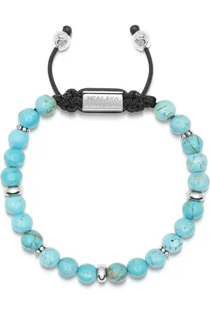 Nialaya Turquoise bead bracelet