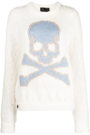 Philipp Plein Skull&Bones knitted jumper