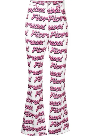 Fiorucci High-waist flared trousers