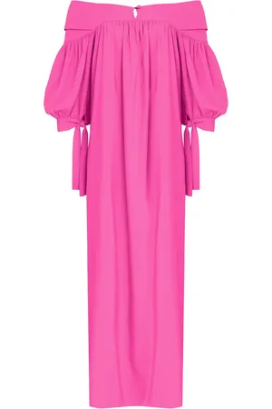 AMIR SLAMA Off-shoulder maxi dress