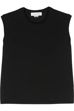 Victoria Beckham Sleeveless organic cotton top