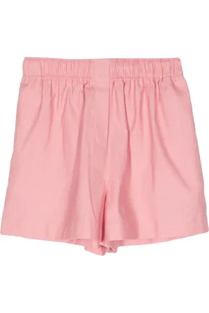 Elie saab Gabardine-weave high-waisted shorts