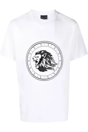 BILLIONAIRE Flocked-logo short-sleeved T-shirt