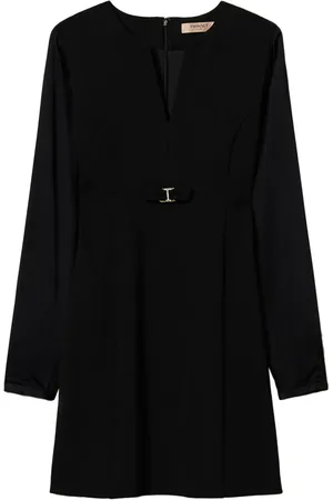 Twin-Set Bow Oval T mini dress
