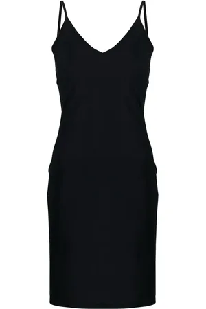 Jil Sander V-neck slip minidress