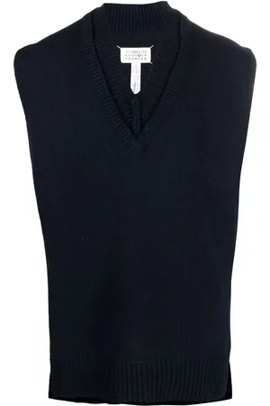 Maison Margiela V-neck layered vest