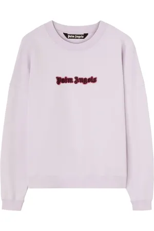 Palm Angels Logo-print cotton sweatshirt