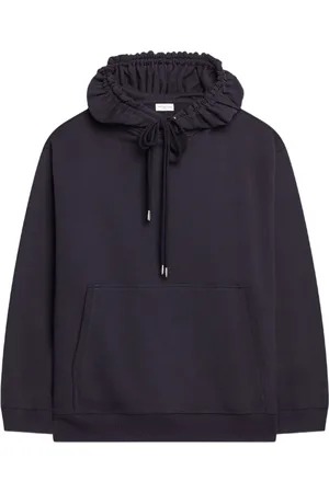 DRIES VAN NOTEN Drawstring cotton hoodie