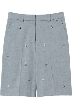 Twin-Set Crystal-embellished shorts