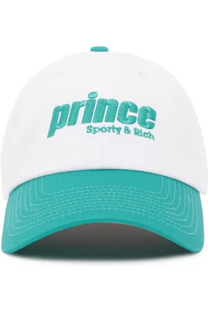 Sporty & Rich Prince Sporty embroidered cotton cap