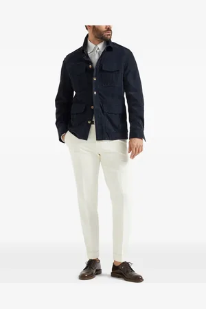 Brunello Cucinelli Gabardine trousers