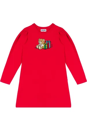 Moschino Teddy Bear-print dress