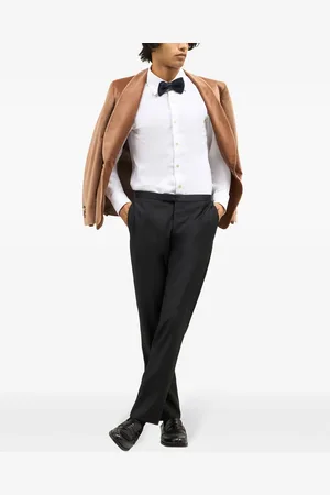 Boglioli Satin tuxedo trousers