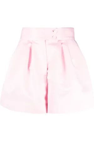 Styland Satin-finish mini shorts
