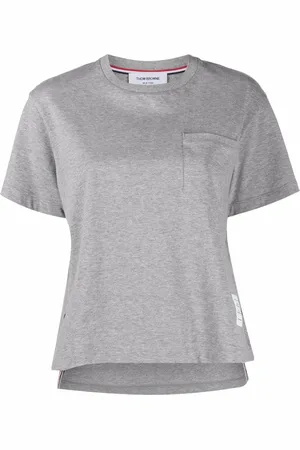 Thom Browne RWB tab cotton T-shirt