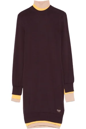 Fendi Layered mini dress