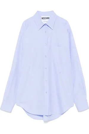 Moschino Logo-embroidered shirt