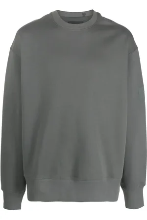 Y-3 Logo-print organic-cotton sweatshirt