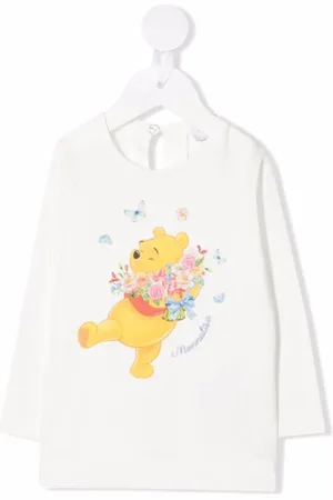 MONNALISA Winnie-the-Pooh long-sleeve T-shirt