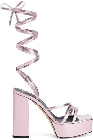 Giuseppe Zanotti Flavienne laminated leather 120mm sandals