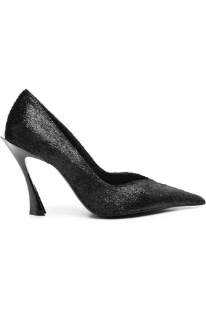 MUGLER 105mm lurex pumps