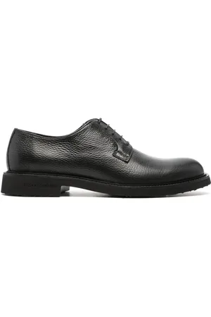 Casadei Cervo leather derby shoes