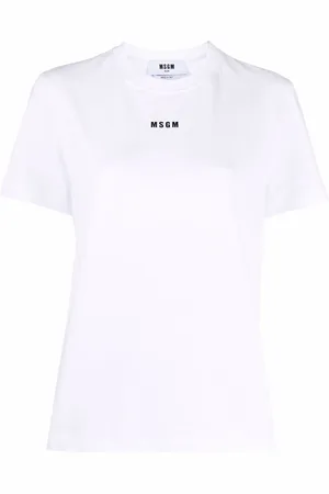 Msgm Logo-print short-sleeved T-shirt