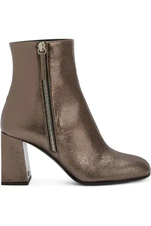 Giuseppe Zanotti Sveva 80mm metallic ankle boots