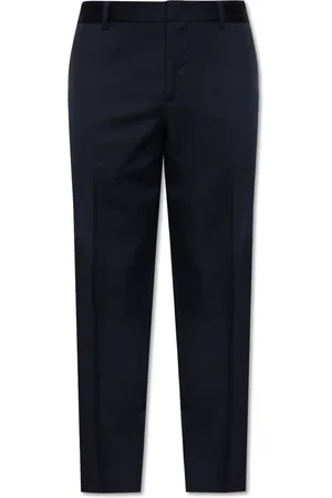 Emporio Armani Logo-plaque trousers