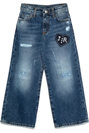 John Richmond Logo-patch jeans