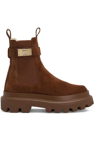 Dolce & Gabbana Branded-strap Chelsea boots