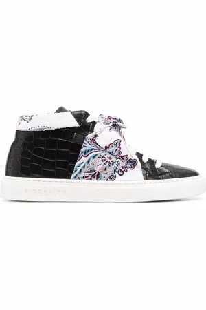 HIDE&JACK Scarf-detail mid-top sneakers