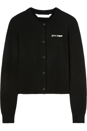 Palm Angels Logo-print button-up cardigan