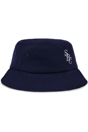 Sporty & Rich Embroidered bucket hat